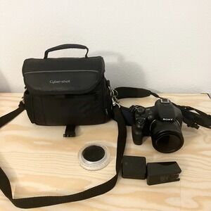 Sony Cybershot DSC-HX400V Digital Bridge Camera Working w/ 50x Optical Zoom